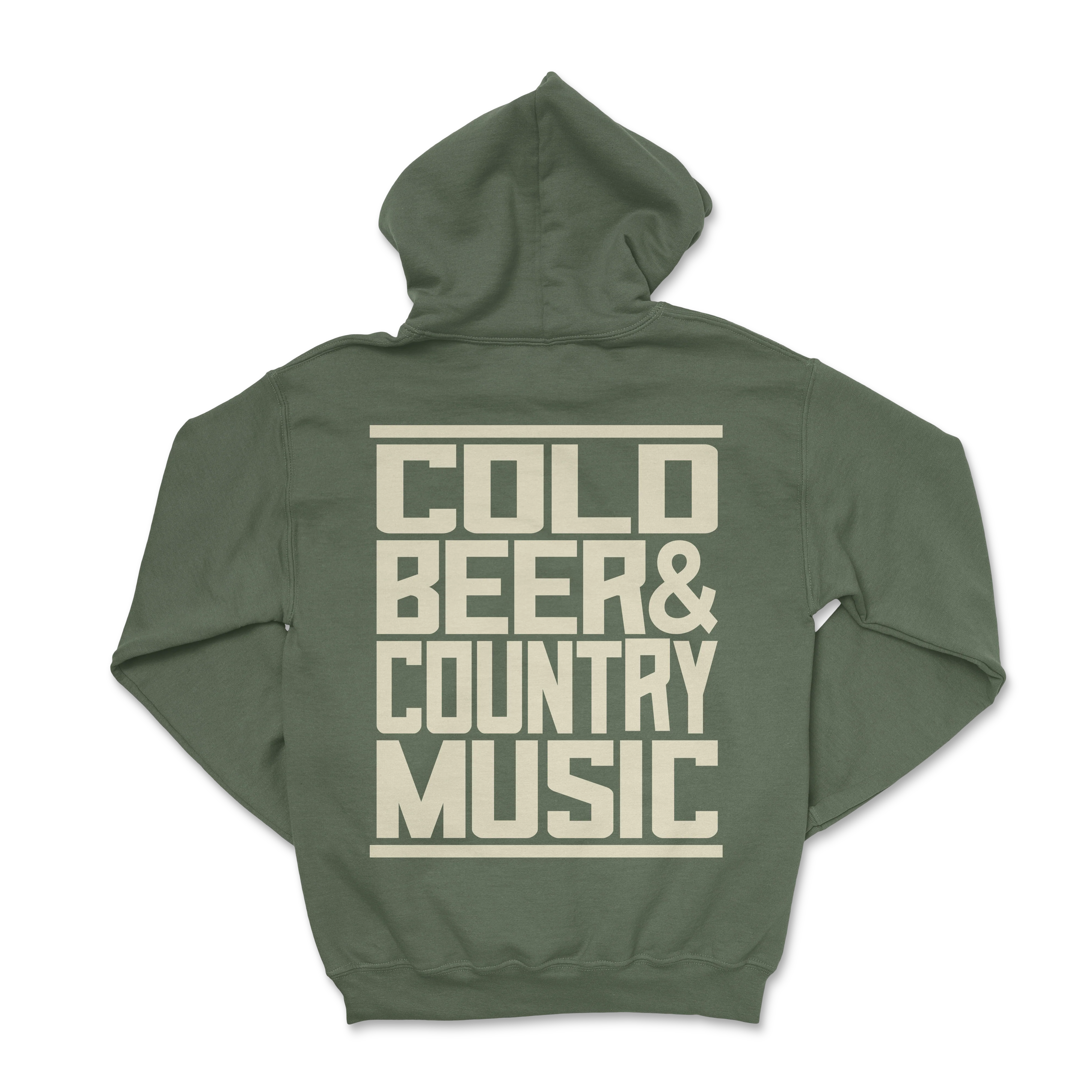 Green Cold Beer Hoodie - Image 3