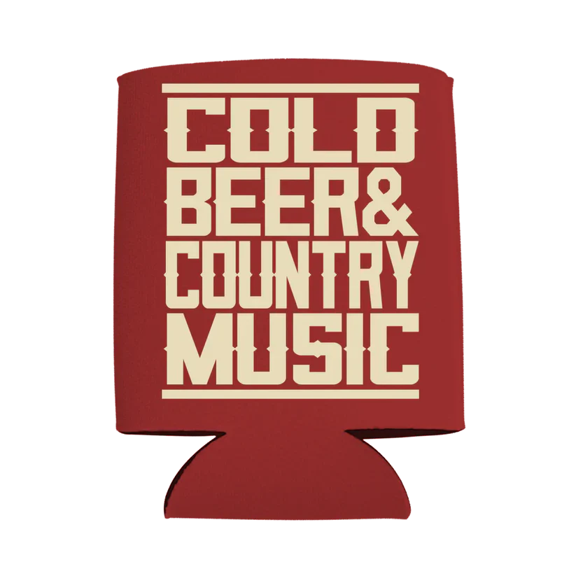 Red Cold Beer Can Cooler - Image 3